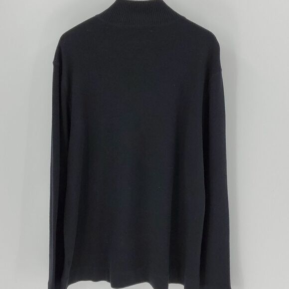 REUNION. Mens pulls over the sweater. XL black a d gray - Picture 5 of 9